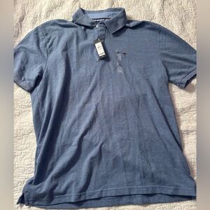 Tommy Hilfiger Blue Polo Shirt Classic Style